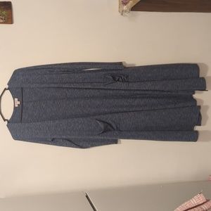 Blue Lularoe Sarah Cardigan